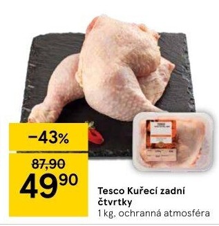 Kuřecí čtvrtky Tesco