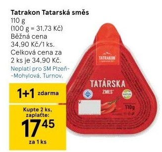 Pomazánka tatarská směs Tatrakon
