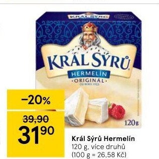 Sýr Hermelín Král sýrů
