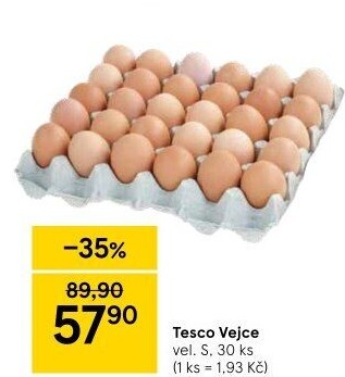 Vejce S Tesco