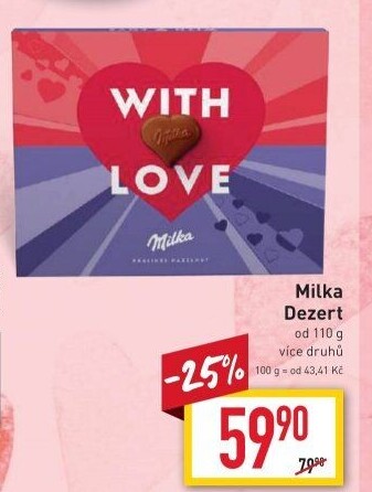 Bonboniéry Milka