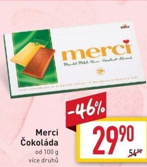 Čokoláda Merci