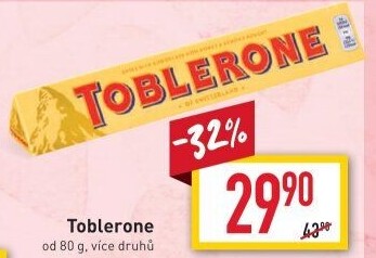 Čokoláda Toblerone