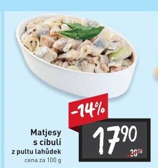 Matjesy s cibulí