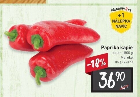 Paprika červená kapie