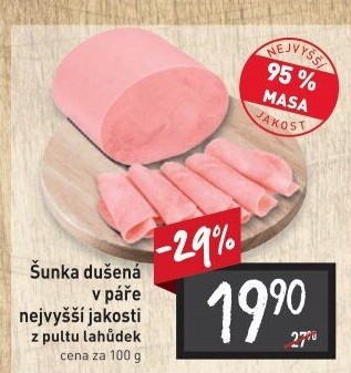 Šunka dušená nejvyšší jakosti