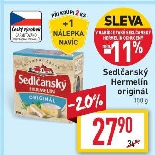 Sýr Hermelín Sedlčanský