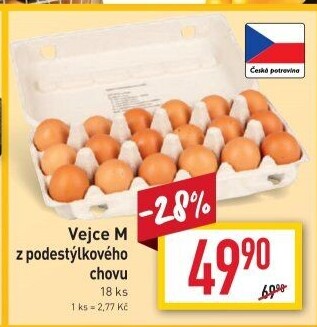 Vejce z podestýlky M