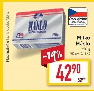 Máslo Milko
