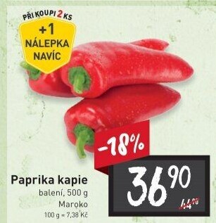 Paprika červená kapie
