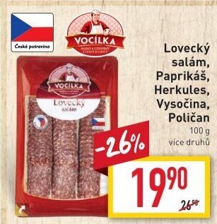 Salám lovecký Vocílka