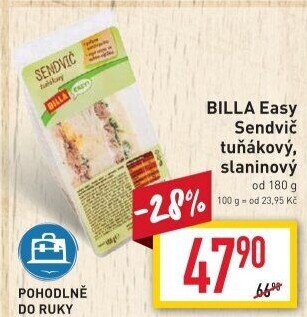 Sendvič Easy Billa