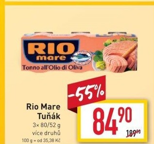 Tuňák Rio Mare