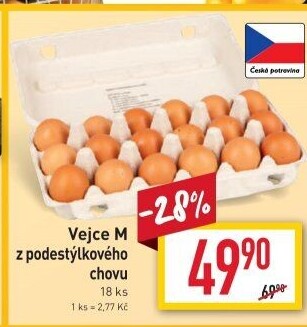 Vejce z podestýlky M