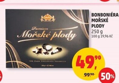 Bonboniéra Mořské plody Laguna Carla