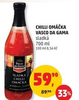 Chilli omáčka Vasco da Gama