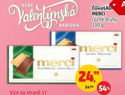 Čokoláda Merci