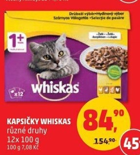 Kapsičky pro kočky Whiskas