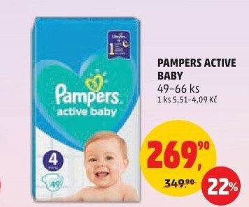 Pleny dětské Active Baby Pampers