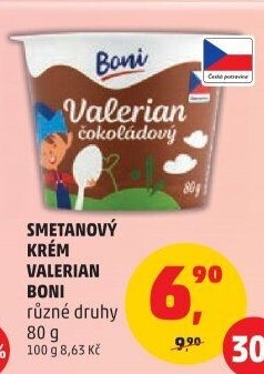 Smetanový krém Valerian Boni