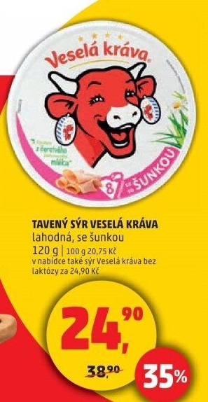 Sýr tavený Veselá kráva