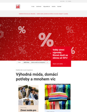 akční leták Kik textil 9.2.2022-15.2.2022