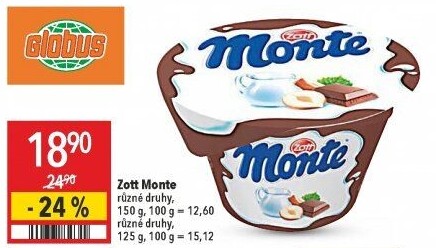 Dezert Monte Zott