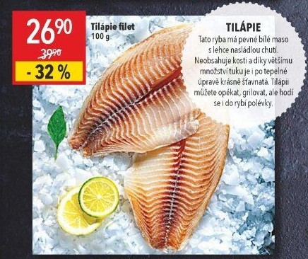 Tilápie filety