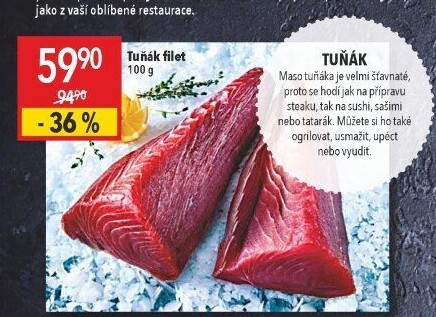 Tuňák filet