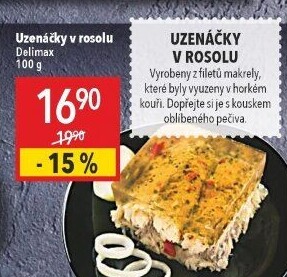 Uzenáčky v rosolu