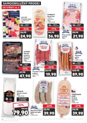 akční leták Kaufland 16.2.2022-22.2.2022
