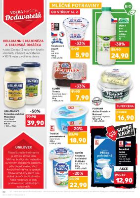 akční leták Kaufland 16.2.2022-22.2.2022
