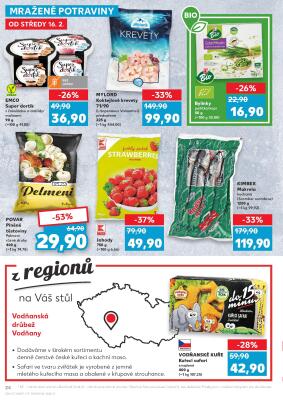 akční leták Kaufland 16.2.2022-22.2.2022