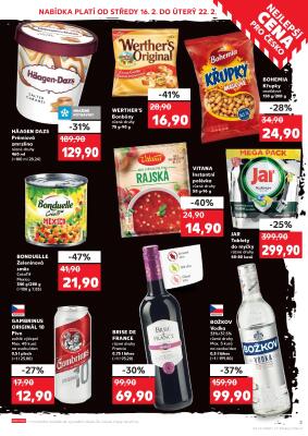akční leták Kaufland 16.2.2022-22.2.2022