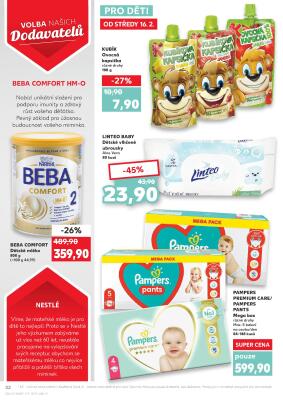 akční leták Kaufland 16.2.2022-22.2.2022