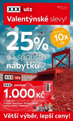 akční leták XXXLutz 14.2.2022-27.2.2022