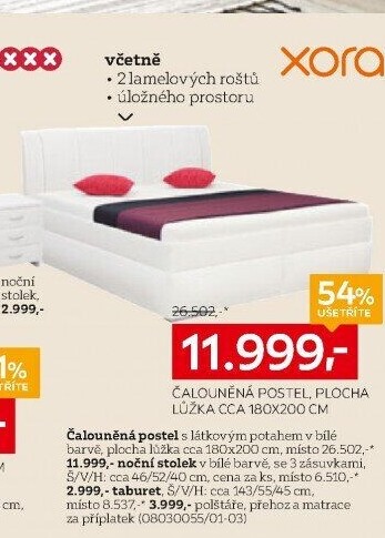 ČALOUNĚNÁ POSTEL