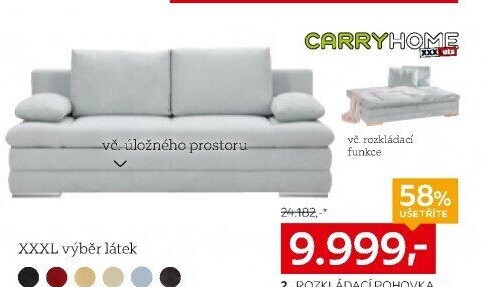 ROZKLÁDACÍ POHOVKA