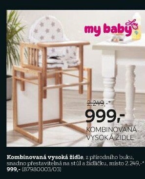 KOMBINOVANÁ VYSOKÁ ŽIDLE