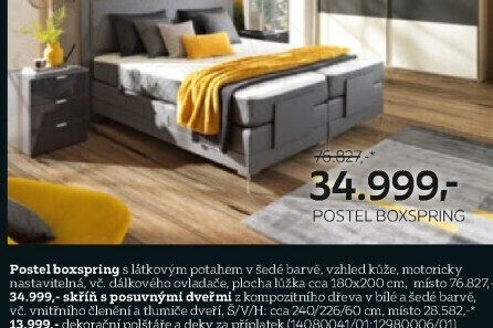 POSTEL BOXSPRING