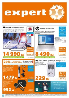 akční leták Expert elektro 10.2.2022-18.2.2022