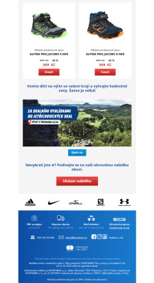 akční leták Sportisimo 13.2.2022-18.2.2022
