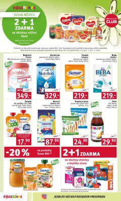 akční leták ROSSMANN drogerie 16.2.2022-1.3.2022