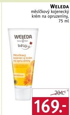 Krém na opruzeniny měsíčkový kojenecký Baby Weleda