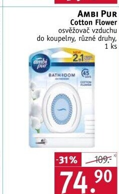 Osvěžovač vzduchu Bathroom Ambi Pur