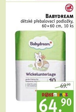 Podložky přebalovací Babydream