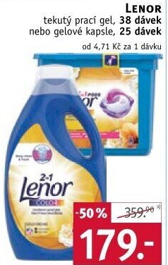Prací gel Lenor
