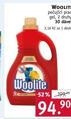 Prací gel Woolite