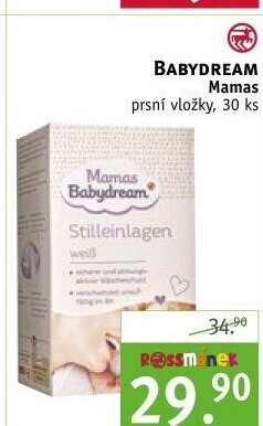 Prsní vložky Babydream
