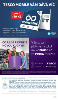 akční leták Tesco 16.2.2022-22.2.2022